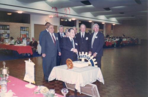 1985-05-8 25th Anniversary; Jim Thomson, Ken Kendall, Phil Berner,Peter Smith